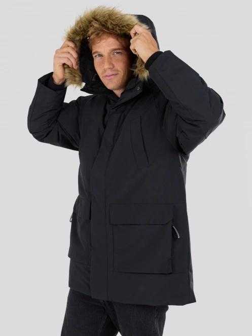 jacheta de iarna pt. barbati Fundango Spirit II Parka Jacket negru 6