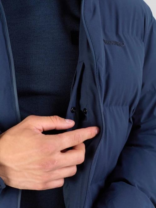 gaca de iarna matlasata pt. barbati Fundango Newport Puffer Jacket albastru inchis 7