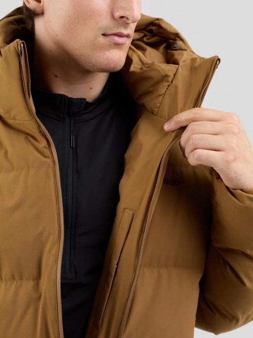 gaca de iarna matlasata pt. barbati Fundango Newport Puffer Jacket maro 6