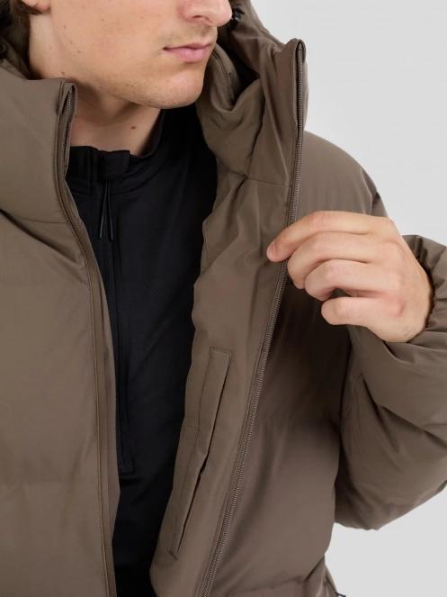 gaca de iarna matlasata pt. barbati Fundango Newport Puffer Jacket maro 9