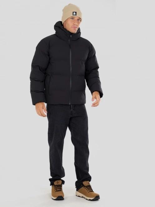 gaca de iarna matlasata pt. barbati Fundango Newport Puffer Jacket negru 4