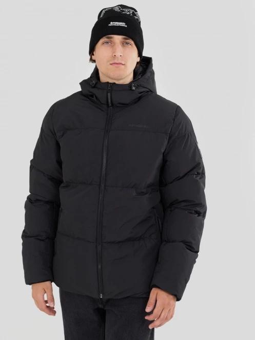 gaca de iarna matlasata pt. barbati Fundango Ewan II Puffer Jacket negru 2