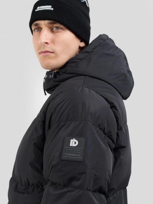 gaca de iarna matlasata pt. barbati Fundango Ewan II Puffer Jacket negru 6