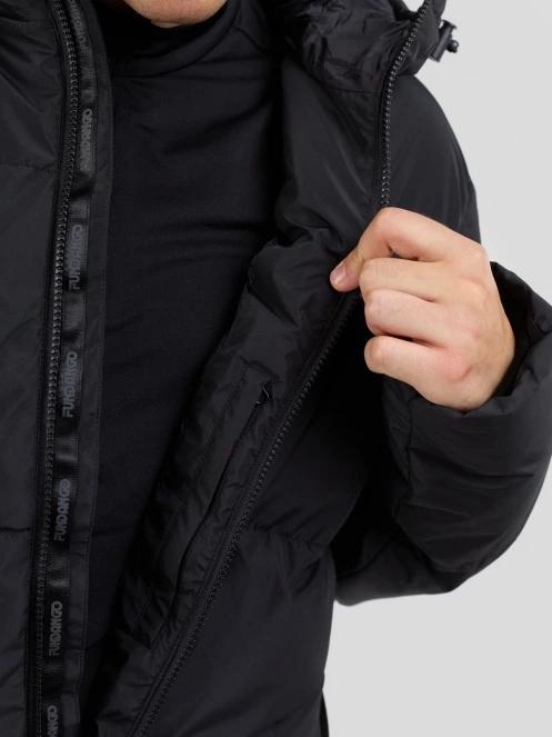 gaca de iarna matlasata pt. barbati Fundango Ewan II Puffer Jacket negru 9