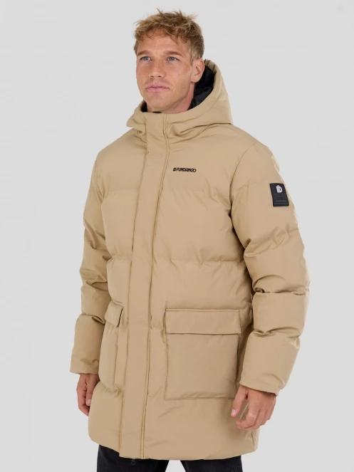 gaca de iarna matlasata pt. barbati Fundango Nordvik Parka Jacket galben 2
