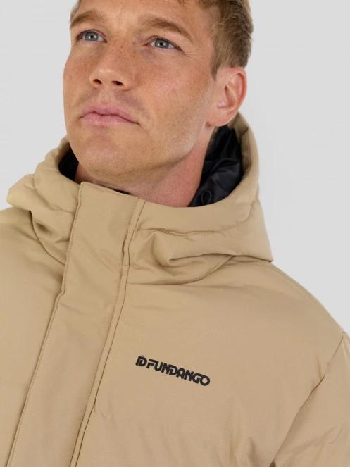 gaca de iarna matlasata pt. barbati Fundango Nordvik Parka Jacket galben 5