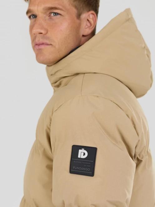 gaca de iarna matlasata pt. barbati Fundango Nordvik Parka Jacket galben 6