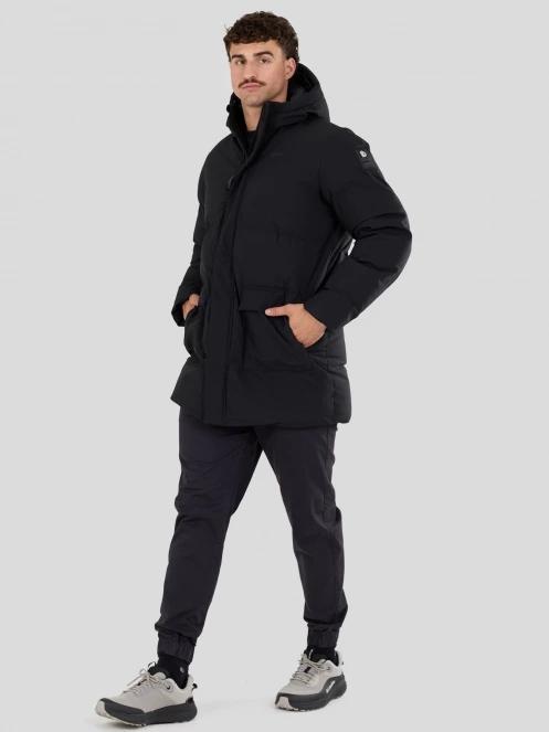 gaca de iarna matlasata pt. barbati Fundango Nordvik Parka Jacket negru 4