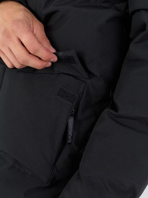 gaca de iarna matlasata pt. barbati Fundango Nordvik Parka Jacket negru 7