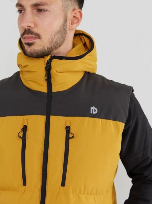 vesta pt. barbati Fundango Laurel Padded Vest galben 6