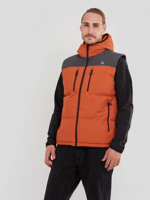 vesta pt. barbati Fundango Laurel Padded Vest rosu 2