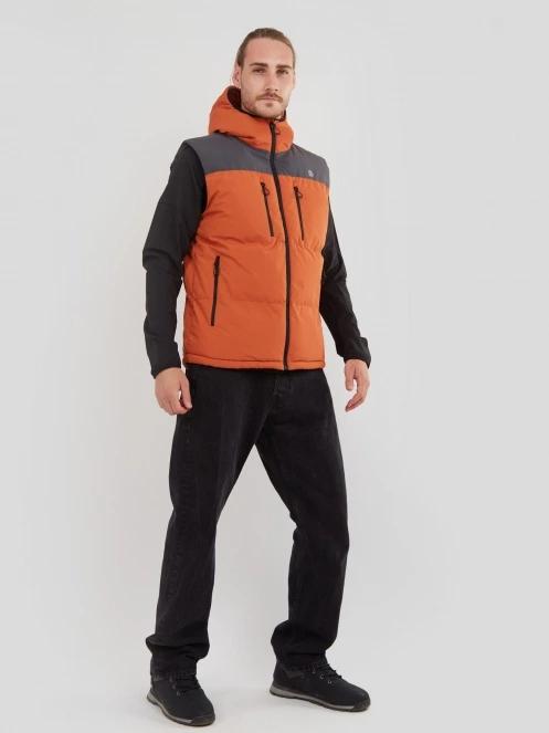 vesta pt. barbati Fundango Laurel Padded Vest rosu 4