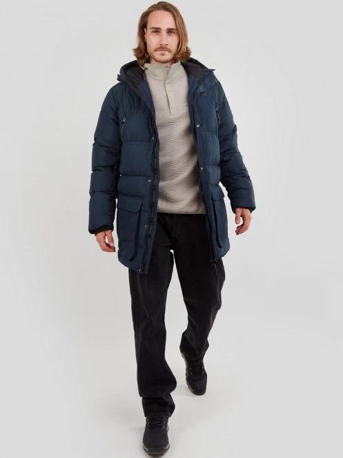 jacheta de iarna pt. barbati Fundango Spirit Puffer Jacket albastru 5