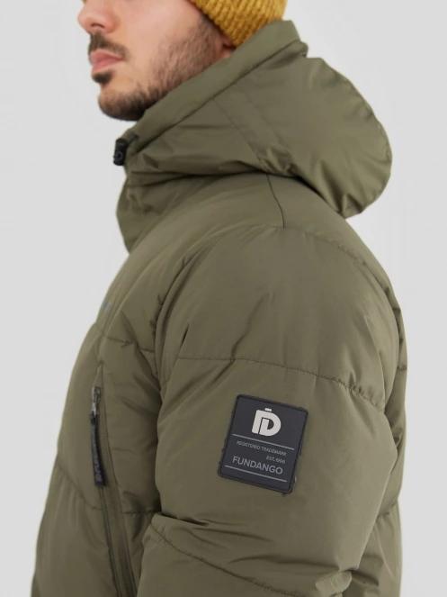 jacheta de iarna pt. barbati Fundango Spirit Puffer Jacket oliv 7