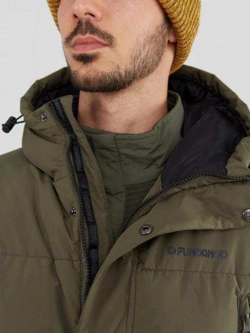jacheta de iarna pt. barbati Fundango Spirit Puffer Jacket oliv 8
