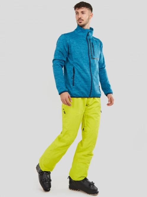 pulover polar pt. barbati Fundango Jefferson Fleece Jacket albastru 4