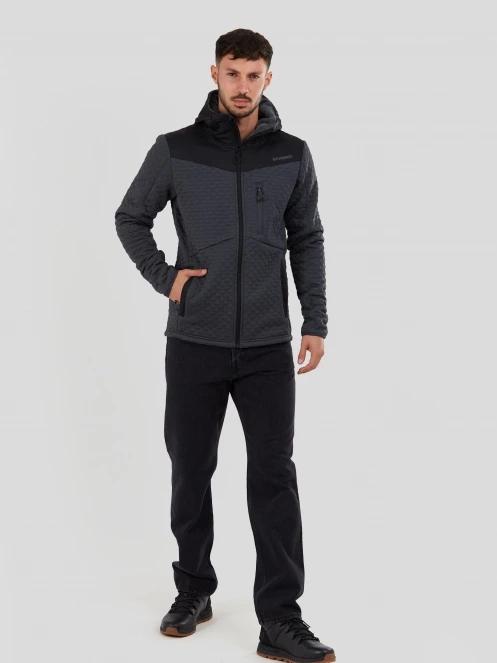 pulover polar pt. barbati Fundango Ashford Insulated Fleece Jacket gri 4