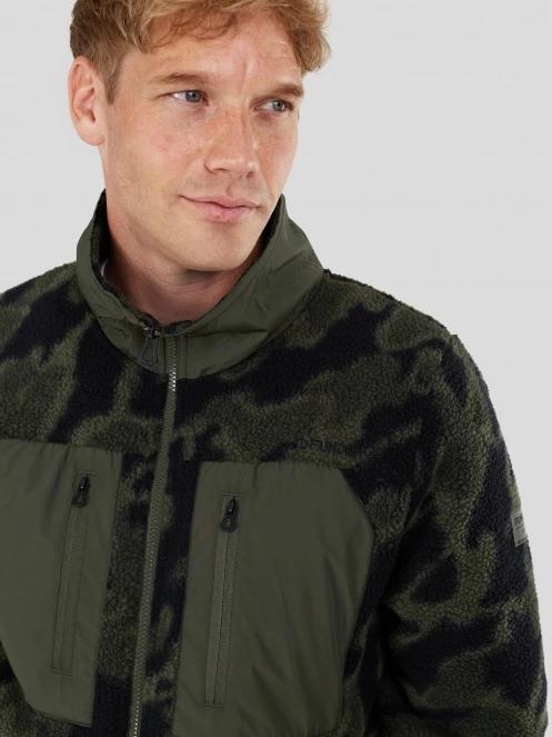 strat intermediar hibrid pt. barbati Fundango Haven Hybrid Jacket negru 6