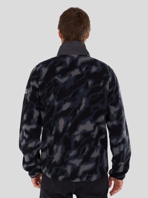 strat intermediar hibrid pt. barbati Fundango Haven Hybrid Jacket negru 3