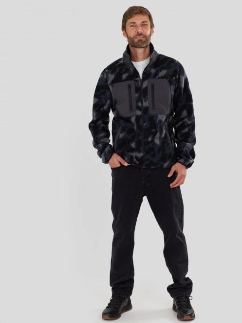 strat intermediar hibrid pt. barbati Fundango Haven Hybrid Jacket negru 4