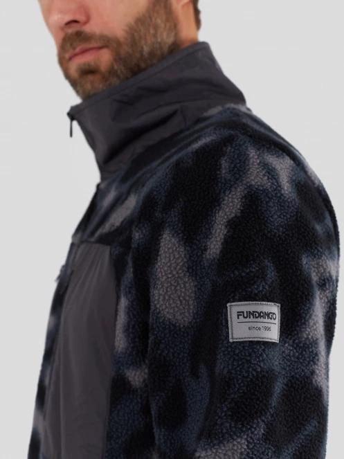 strat intermediar hibrid pt. barbati Fundango Haven Hybrid Jacket negru 7