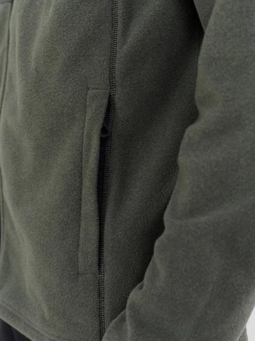 pulover polar pt. barbati Fundango Jeffrey Fleece Jacket oliv 7