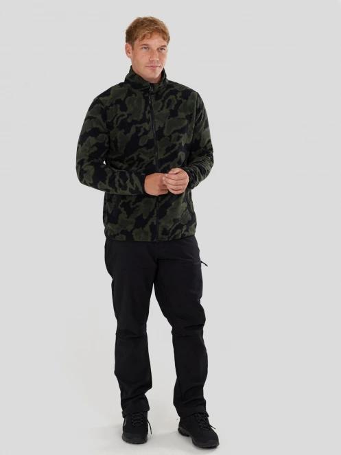 pulover polar pt. barbati Fundango Nestor II Fleece Jacket negru 4