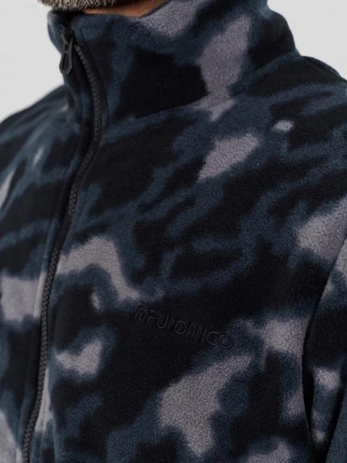 pulover polar pt. barbati Fundango Nestor II Fleece Jacket gri 8