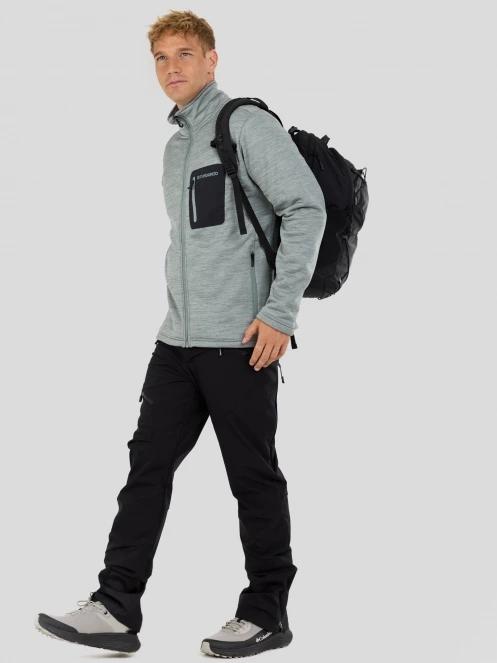 pulover polar pt. barbati Fundango Revolution Fleece Jacket verde 4