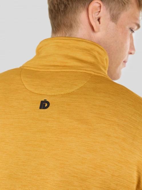 pulover polar pt. barbati Fundango Revolution Fleece Jacket galben 7