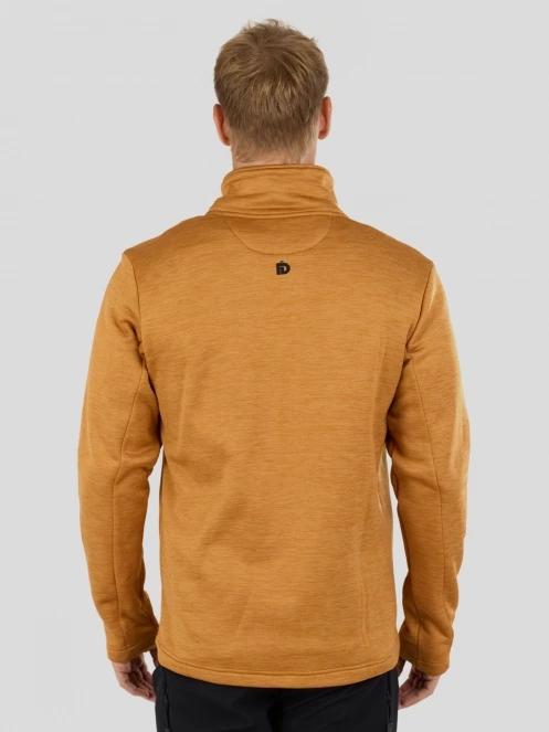 pulover polar pt. barbati Fundango Revolution Fleece Jacket portocaliu 3