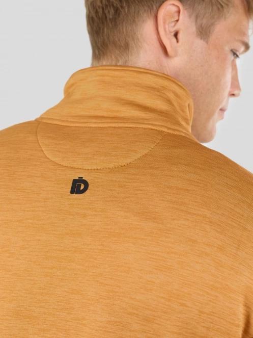 pulover polar pt. barbati Fundango Revolution Fleece Jacket portocaliu 8