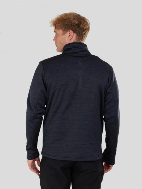 pulover polar pt. barbati Fundango Revolution Fleece Jacket gri 3