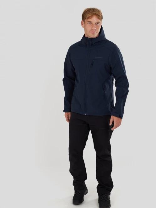 jacheta softshell pt. barbati Fundango Fairbanks Softhsell Jacket albastru inchis 4