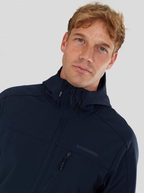 jacheta softshell pt. barbati Fundango Fairbanks Softhsell Jacket albastru inchis 5