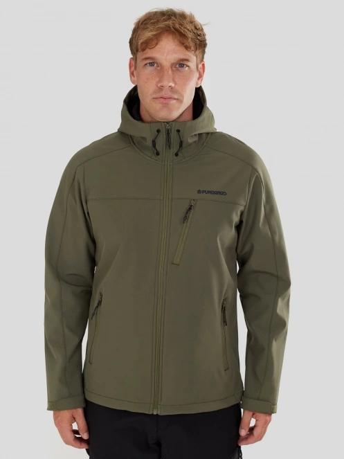 jacheta softshell pt. barbati Fundango Fairbanks Softhsell Jacket oliv 2
