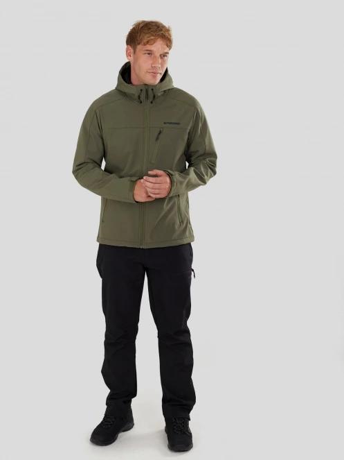 jacheta softshell pt. barbati Fundango Fairbanks Softhsell Jacket oliv 4