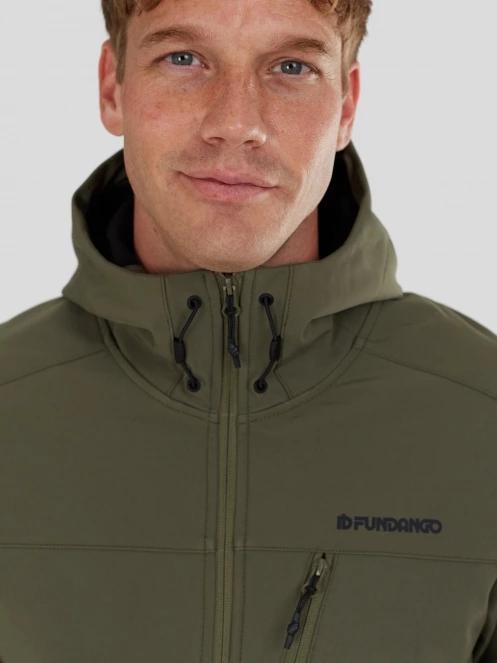 jacheta softshell pt. barbati Fundango Fairbanks Softshell Jacket oliv 8