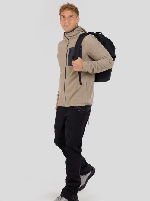 strat intermediar hibrid pt. barbati Fundango Nagano Full Zip Hoodie nisip 5