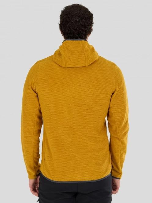 strat intermediar hibrid pt. barbati Fundango Nagano Full Zip Hoodie galben 3