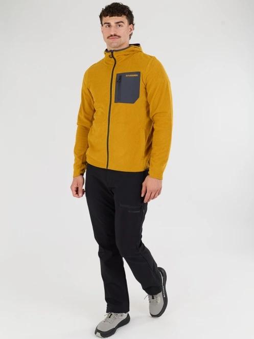 strat intermediar hibrid pt. barbati Fundango Nagano Full Zip Hoodie galben 5