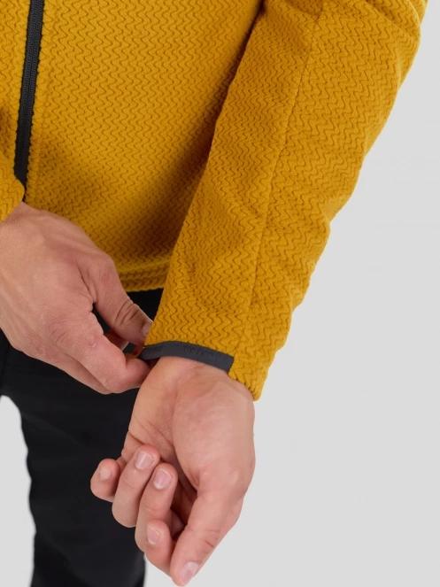 strat intermediar hibrid pt. barbati Fundango Nagano Full Zip Hoodie galben 8