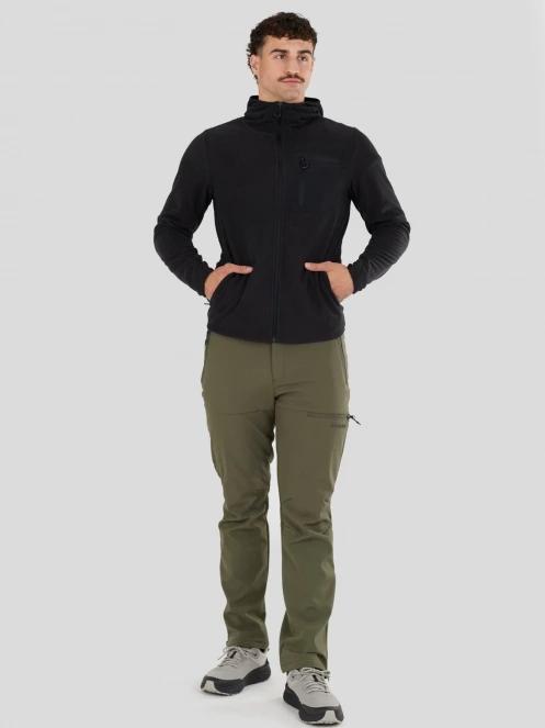 strat intermediar hibrid pt. barbati Fundango Nagano Full Zip Hoodie negru 4