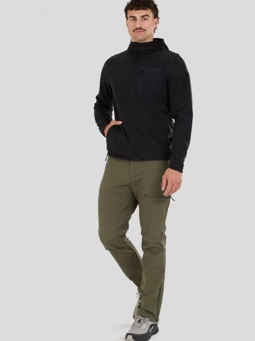 strat intermediar hibrid pt. barbati Fundango Nagano Full Zip Hoodie negru 5