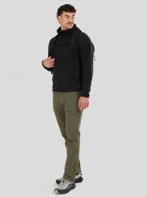 strat intermediar hibrid pt. barbati Fundango Nagano Full Zip Hoodie negru 9