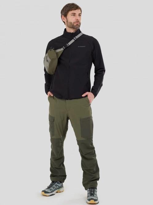 strat intermediar hibrid pt. barbati Fundango Ocean Hybrid Fleece negru 6