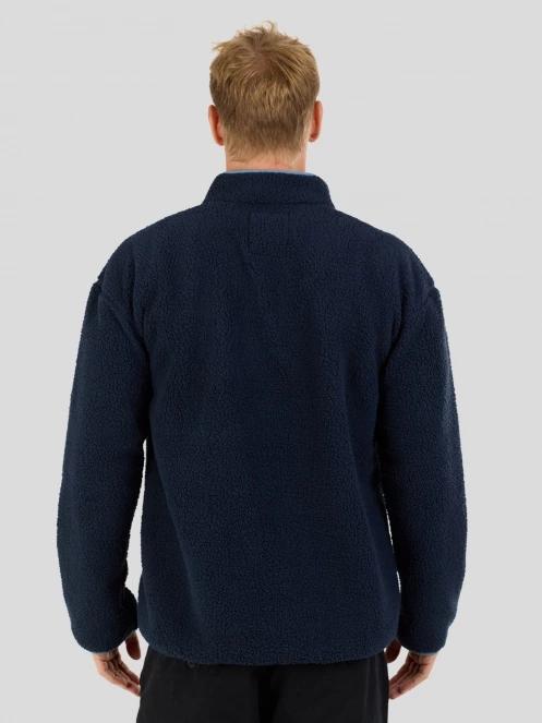 pulover polar pt. barbati Fundango Phoenix Fleece Jacket albastru inchis 3
