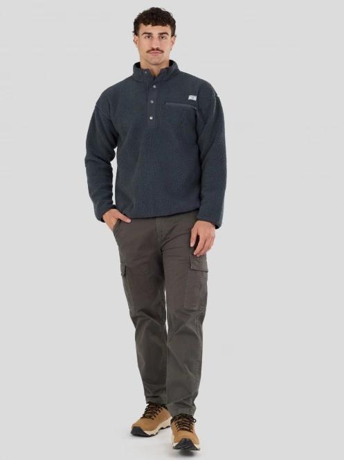 pulover polar pt. barbati Fundango Phoenix Fleece Jacket gri 5
