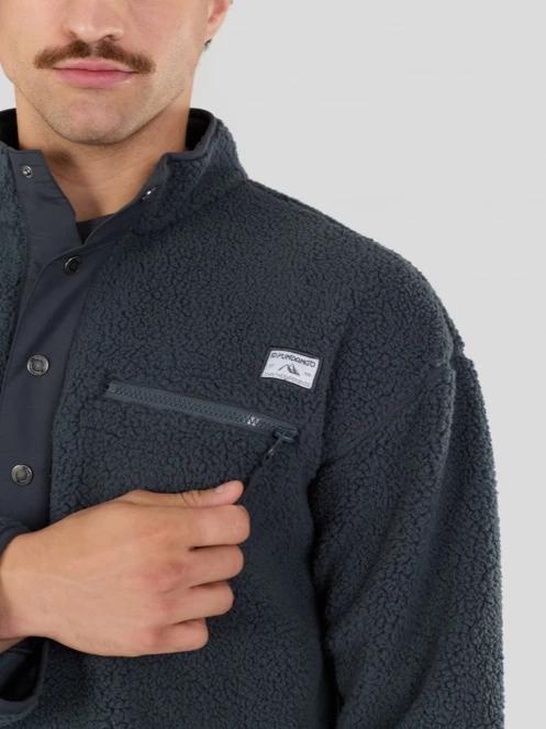 pulover polar pt. barbati Fundango Phoenix Fleece Jacket gri 6