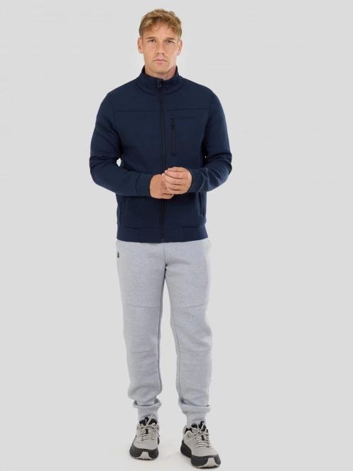 pulover polar pt. barbati Fundango Soren Fleece Jacket albastru inchis 4